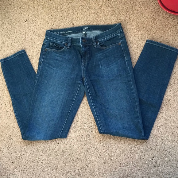 LOFT Denim - LOFT 27/4 Modern Skinny Jeans